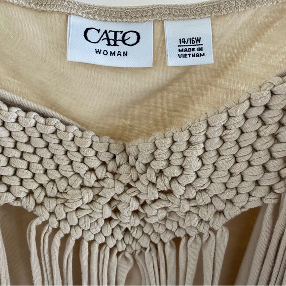 Tan tank top - Picture 3 of 3